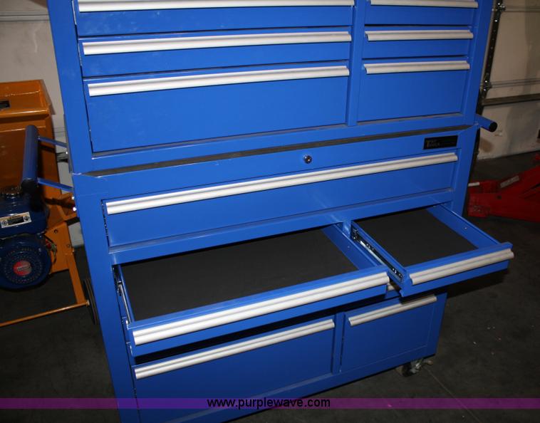 image for item 4782 T&E Tools rolling tool cabinet