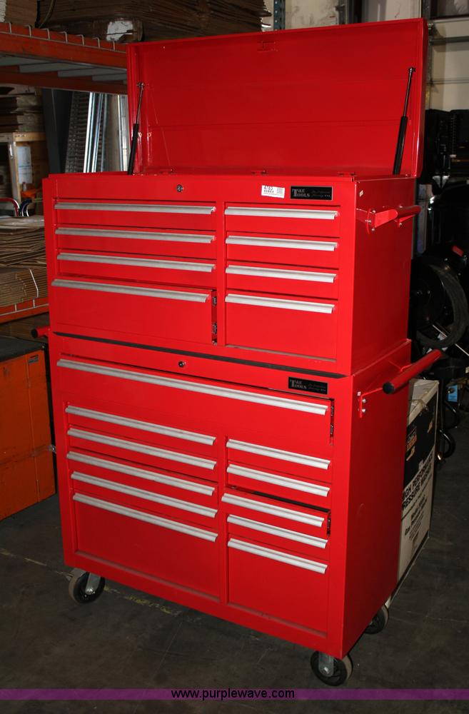 image for item 4783 T&E Tools rolling tool cabinet