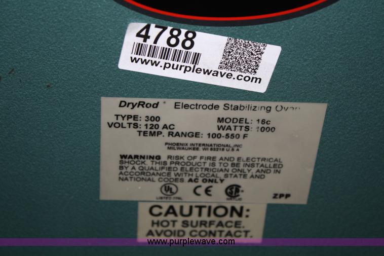 image for item 4788 Dry rod oven