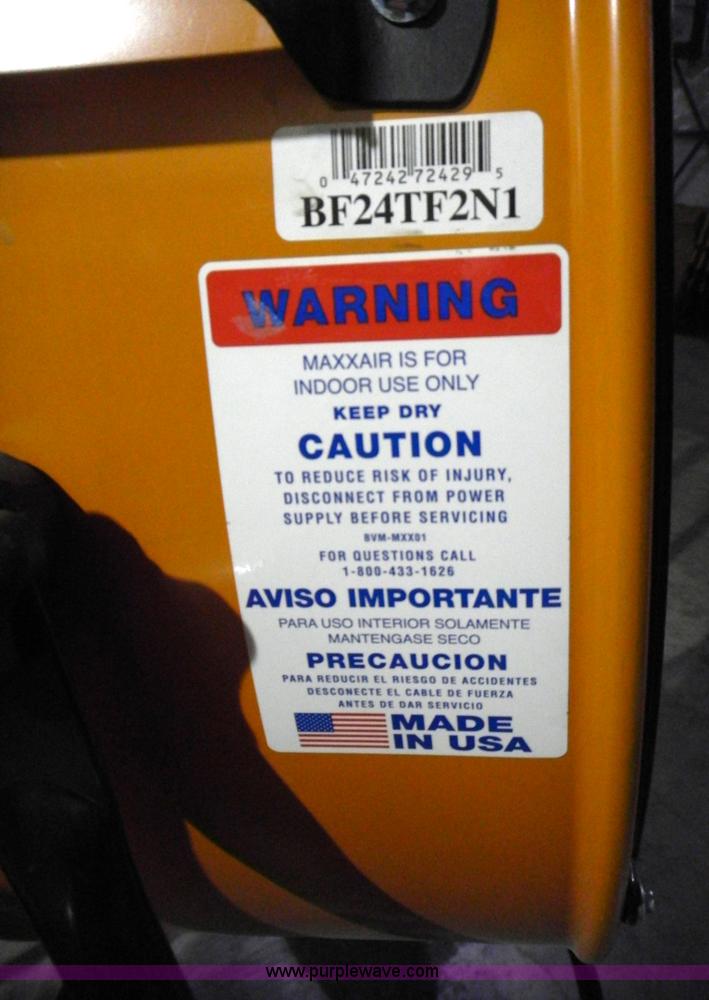 image for item 4882 (4) Max-air high velocity fans