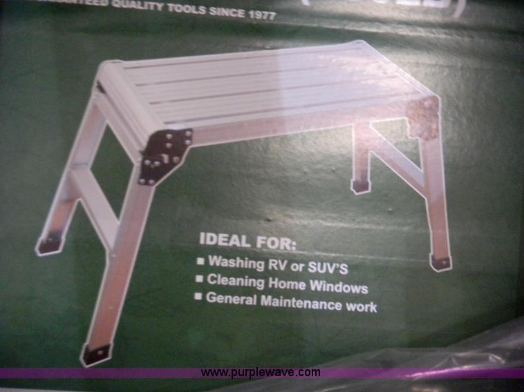 image for item 4893 (40) aluminum work platforms