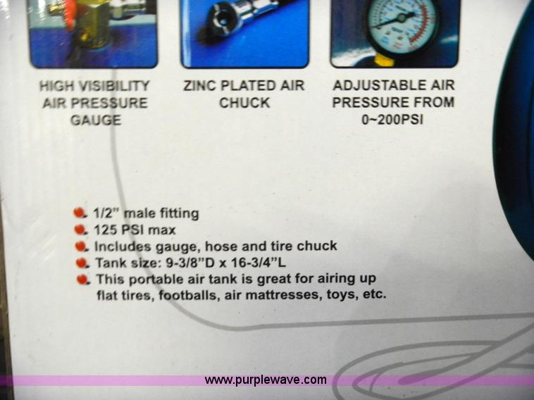 image for item 4894 (32) five gallon portable air tanks