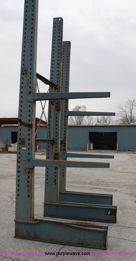 image for item 4918 Top shelf industrial L-frame racking