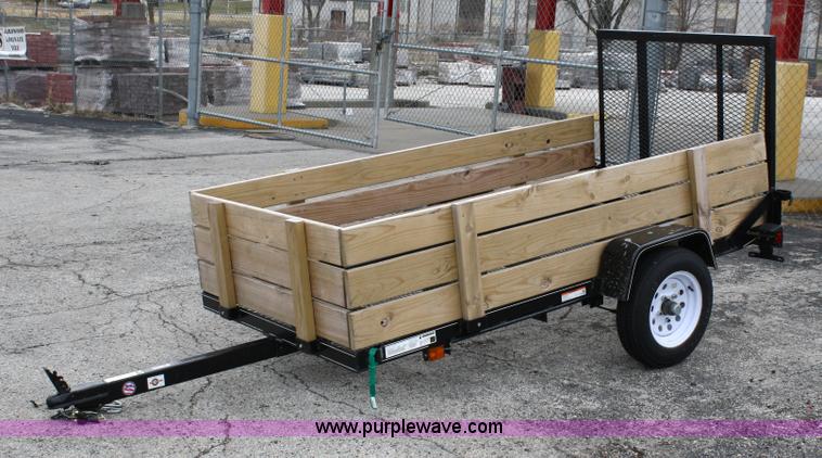 image for item 4980 2010 4' x 8' CarryOn trailer