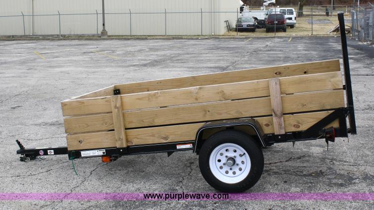 image for item 4980 2010 4' x 8' CarryOn trailer
