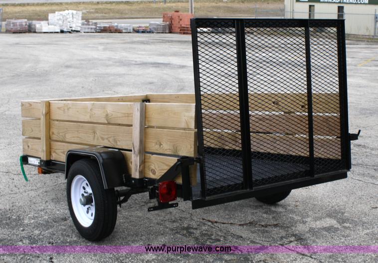 image for item 4980 2010 4' x 8' CarryOn trailer
