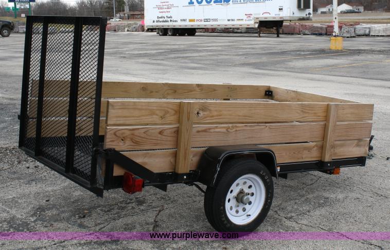 image for item 4980 2010 4' x 8' CarryOn trailer