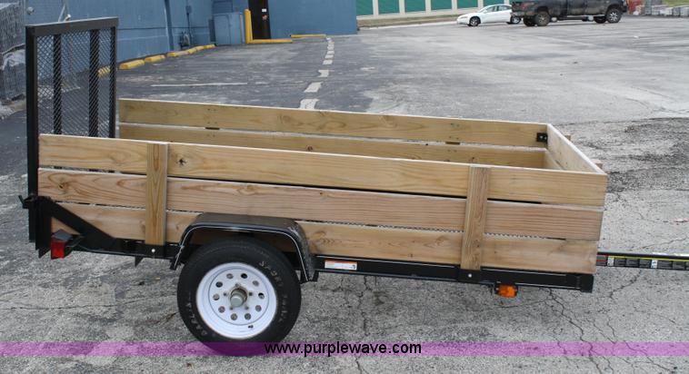 image for item 4980 2010 4' x 8' CarryOn trailer