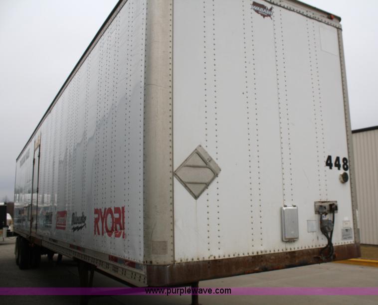 image for item 4983 1995 Wabash van tractor with shelving and lighting