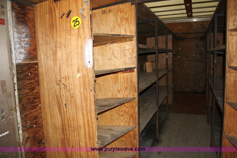 image for item 4983 1995 Wabash van tractor with shelving and lighting