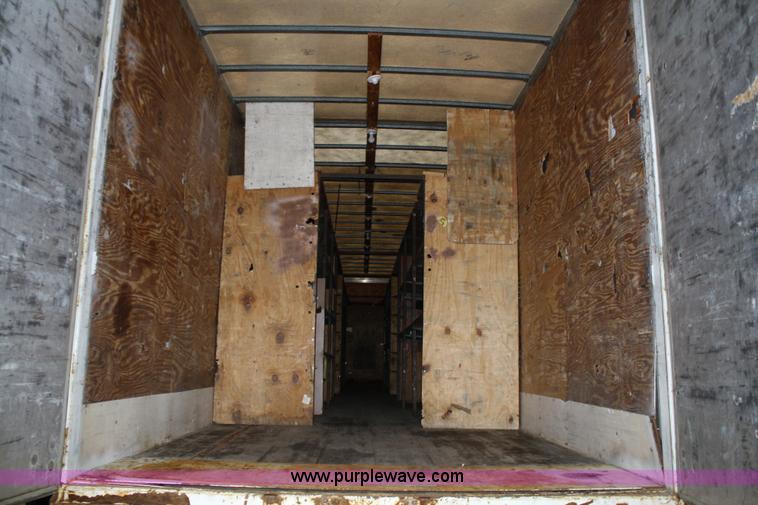 image for item 4984 1994 Stoughton van trailer with shelving and lighting