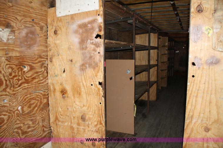 image for item 4984 1994 Stoughton van trailer with shelving and lighting