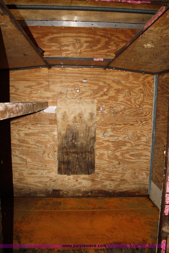 image for item 4984 1994 Stoughton van trailer with shelving and lighting