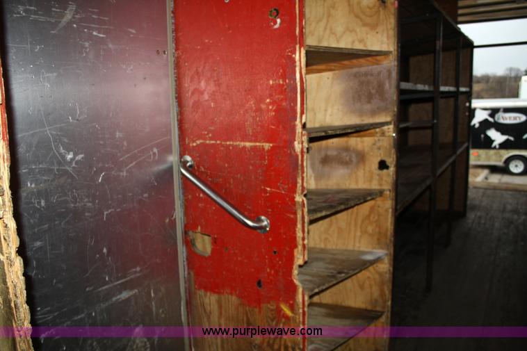 image for item 4984 1994 Stoughton van trailer with shelving and lighting