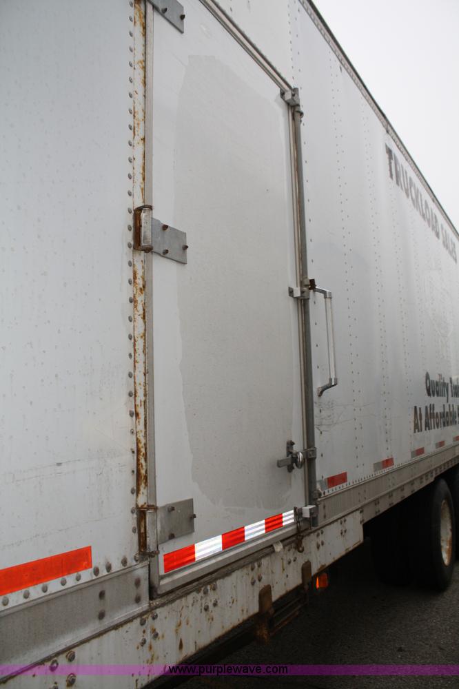 image for item 4984 1994 Stoughton van trailer with shelving and lighting