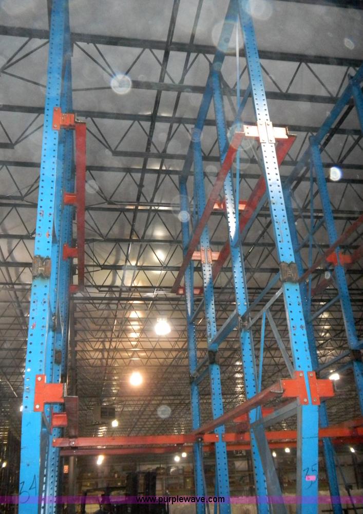 image for item 4991 (19) rows of pallet racking