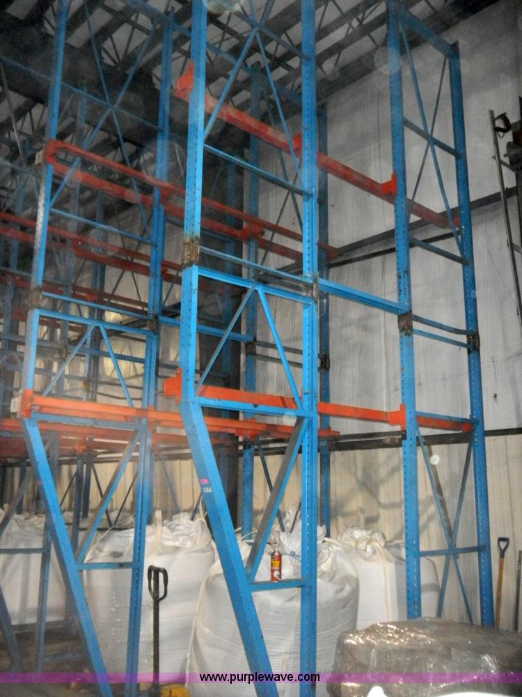image for item 4992 (21) rows of pallet racking