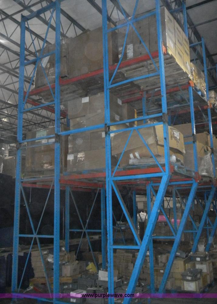 image for item 4994 (23) rows of pallet racking
