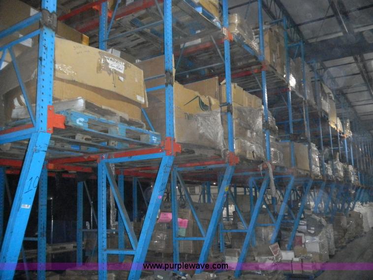 image for item 4994 (23) rows of pallet racking
