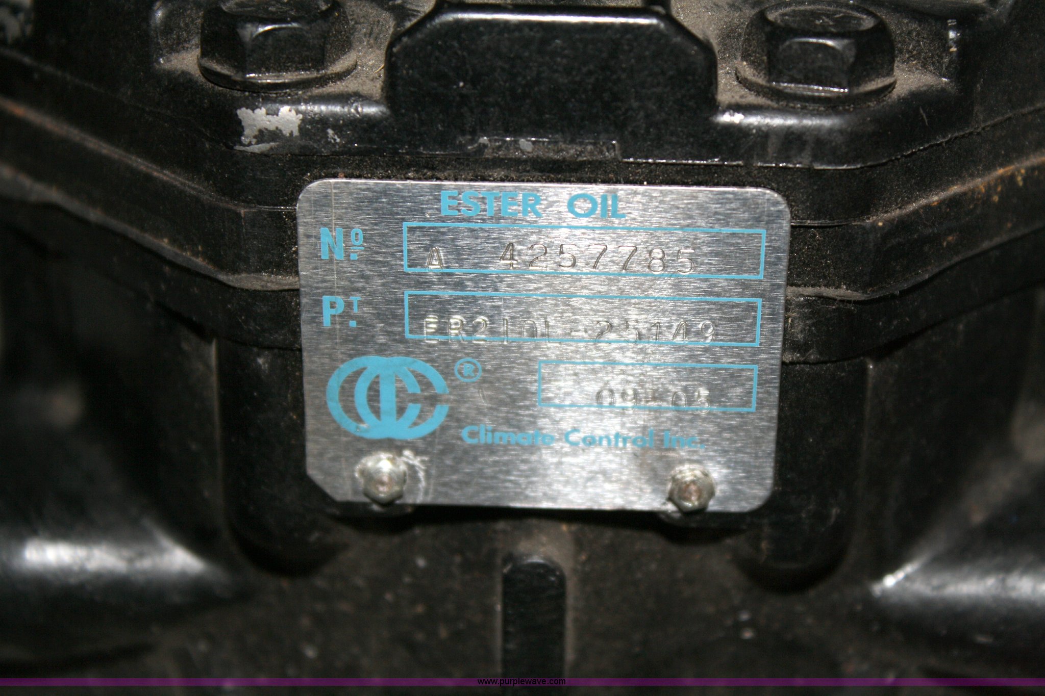 Assorted compressors in Spring Hill, KS | Item 4734 sold | Purple Wave