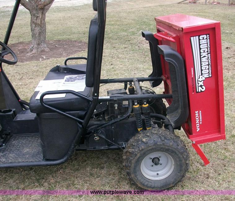 image for item 1001 2008 American Sportworks Chuck Wagon utility vehicle