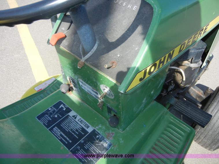image for item 2082 John Deere 111 lawn tractor