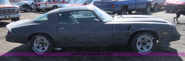 image for item 3741 1980 Chevrolet Camaro Z28