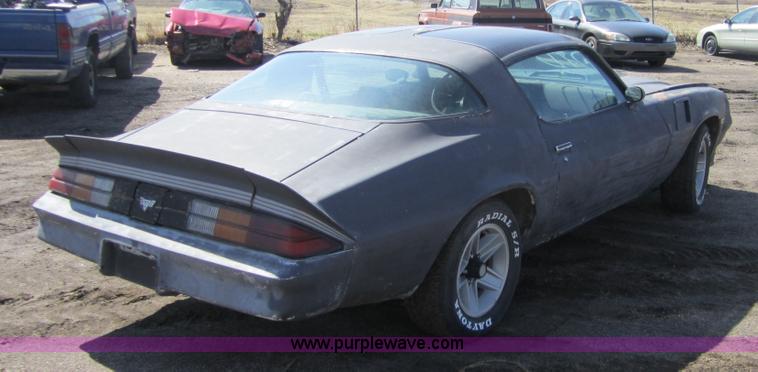 image for item 3741 1980 Chevrolet Camaro Z28