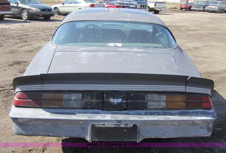 image for item 3741 1980 Chevrolet Camaro Z28