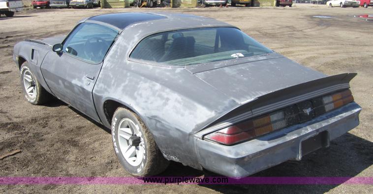 image for item 3741 1980 Chevrolet Camaro Z28