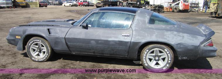 image for item 3741 1980 Chevrolet Camaro Z28
