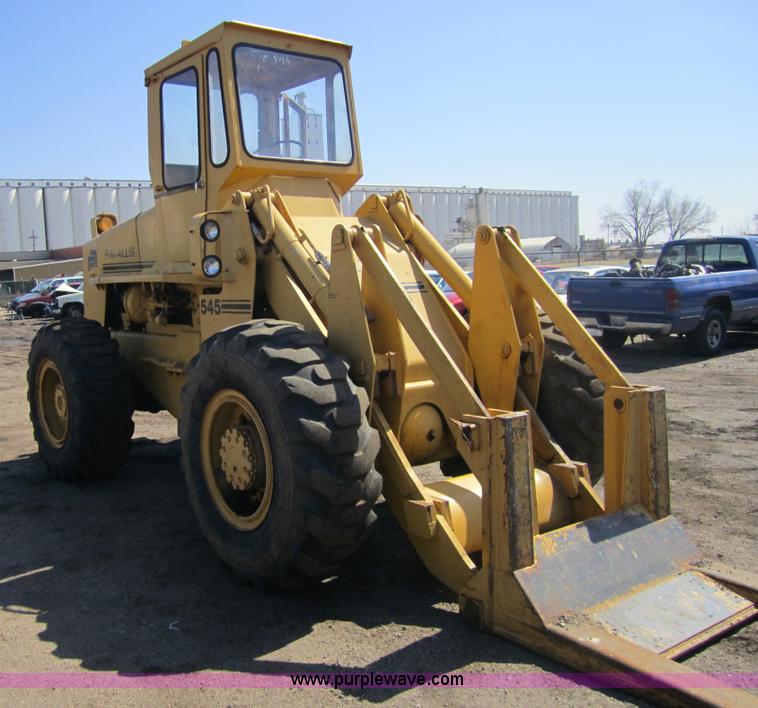 image for item 3746 Fiat-Allis 545 wheel loader