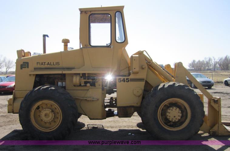 image for item 3746 Fiat-Allis 545 wheel loader
