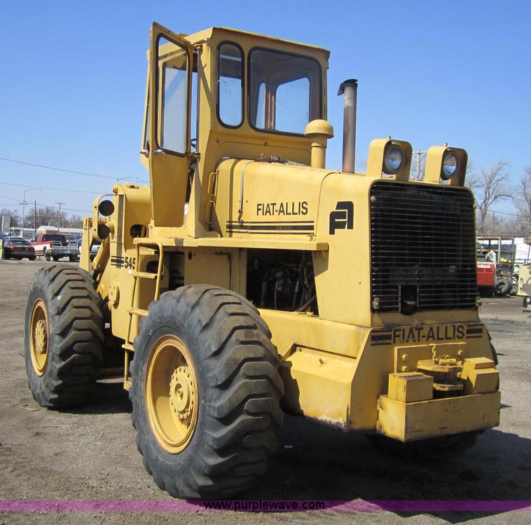 image for item 3746 Fiat-Allis 545 wheel loader