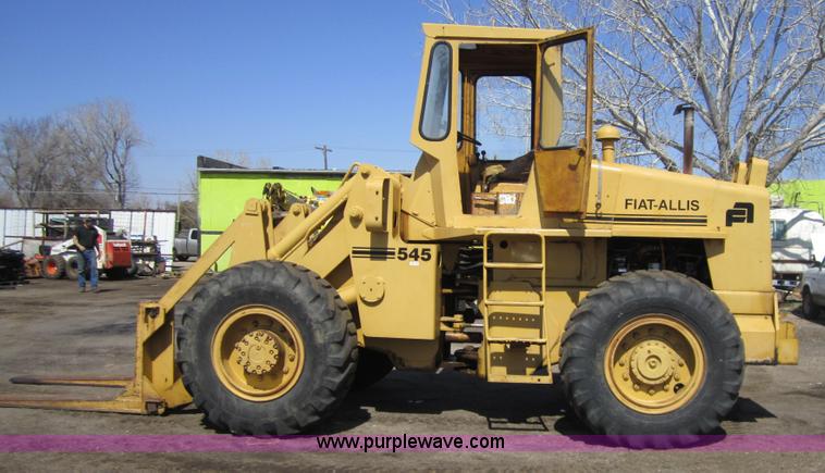 image for item 3746 Fiat-Allis 545 wheel loader