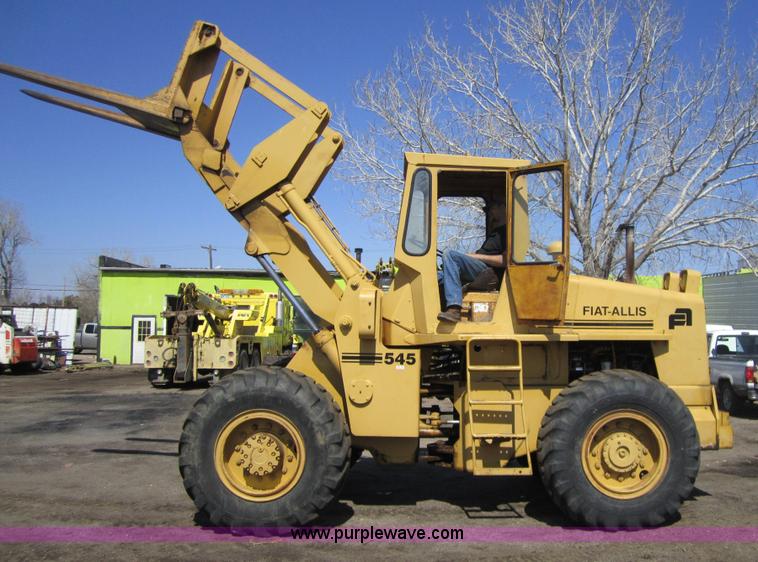 image for item 3746 Fiat-Allis 545 wheel loader