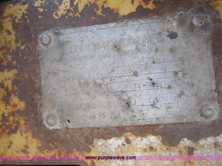 image for item 3746 Fiat-Allis 545 wheel loader