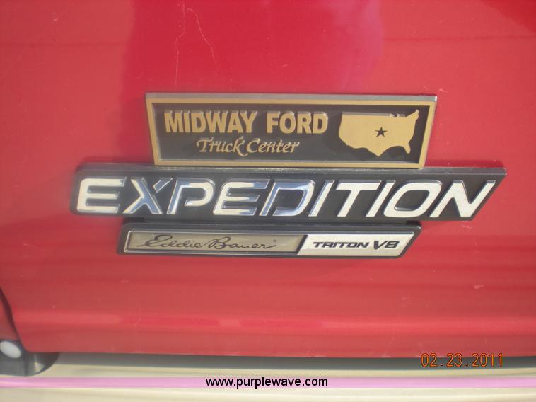 image for item 4437 2001 Ford Expedition Eddie Bauer Edition