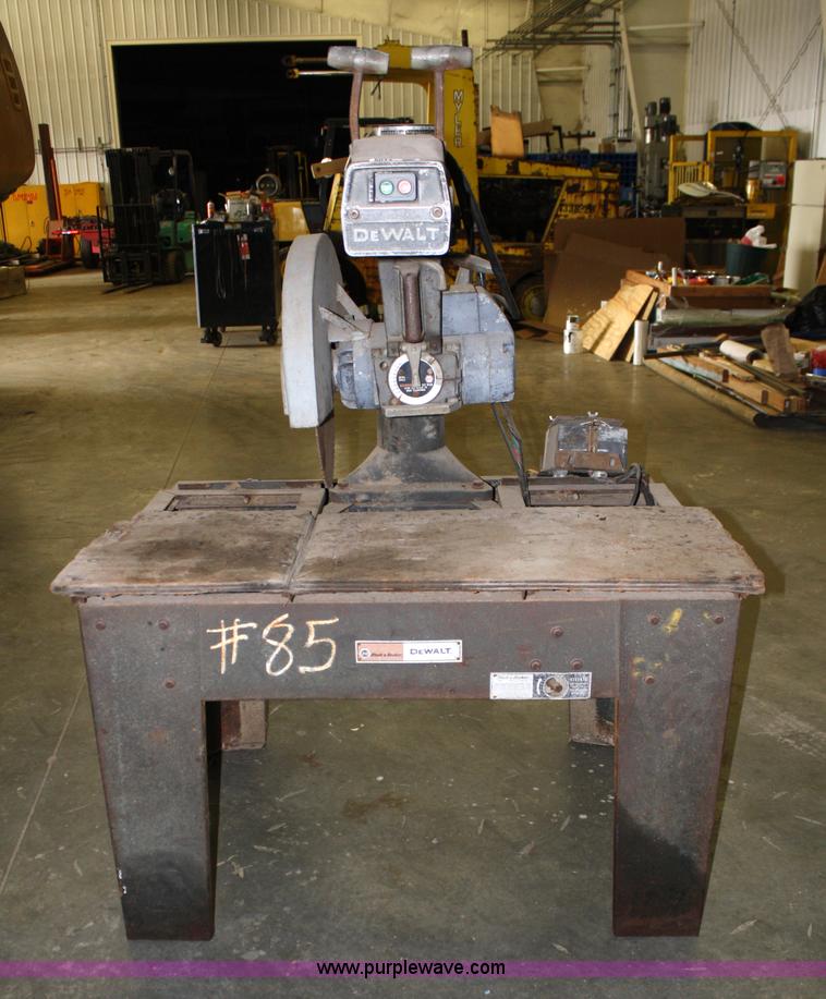 image for item 5011 Dewalt radial arm saw