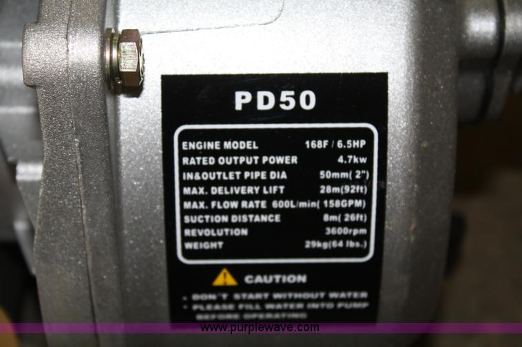 image for item 5013 2" trash pump