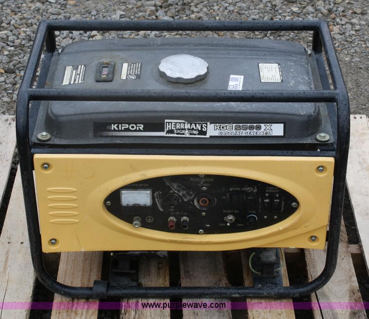 image for item 5033 KGE 2500X generator