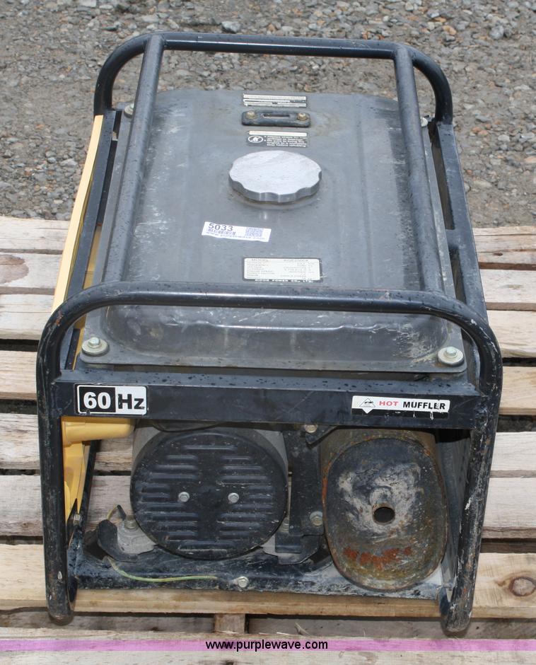 image for item 5033 KGE 2500X generator