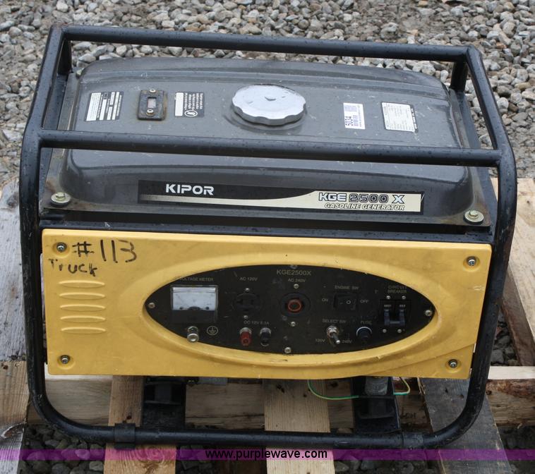 image for item 5034 KGE 2500X generator