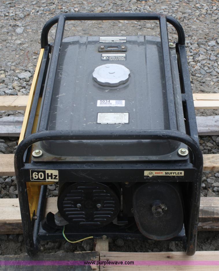 image for item 5034 KGE 2500X generator