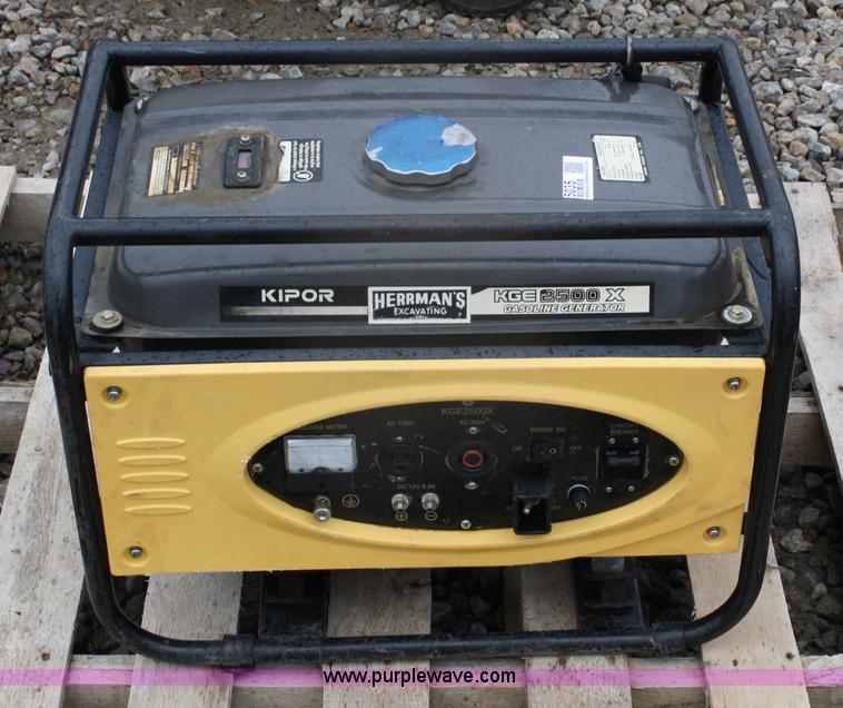 image for item 5035 KGE 2500X generator