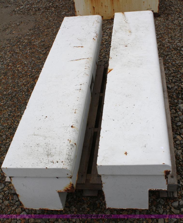 image for item 5076 (2) bed rail toolboxes