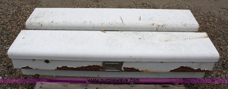 image for item 5076 (2) bed rail toolboxes