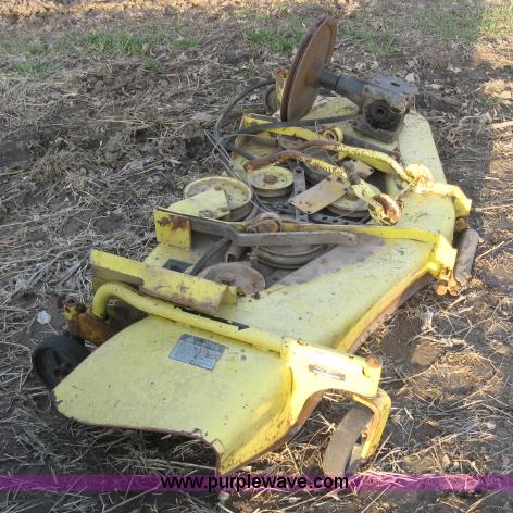 image for item 5981 John Deere tractor mid-mount mower