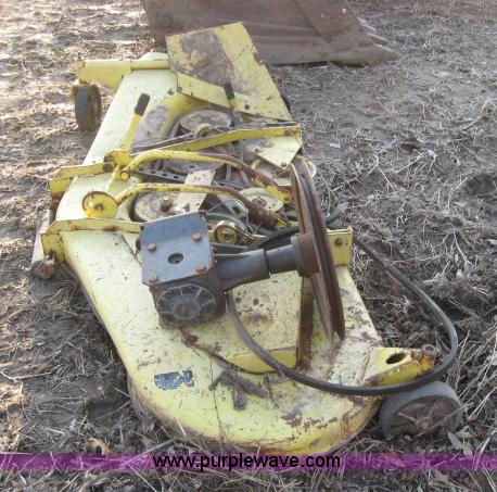 image for item 5981 John Deere tractor mid-mount mower
