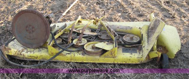 image for item 5981 John Deere tractor mid-mount mower